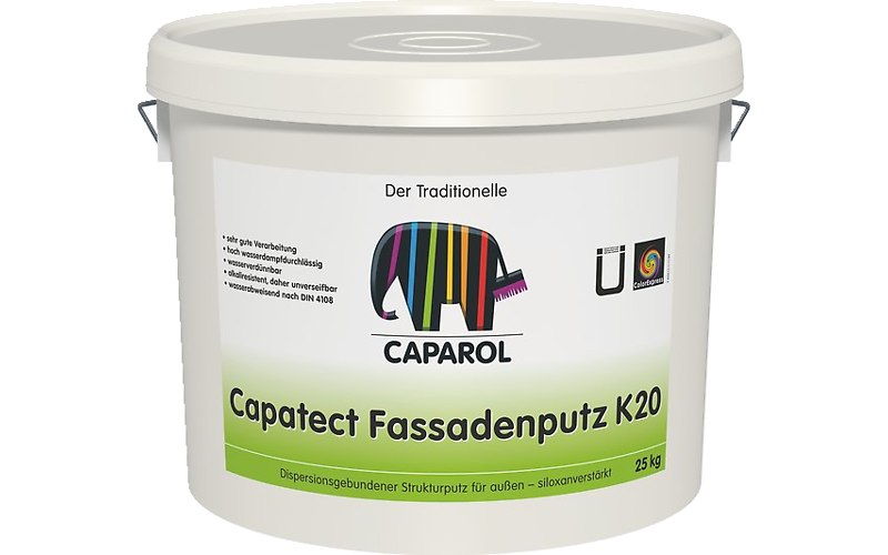 Polimerinis (akrilinis) tinkas Capatect-Fassadenputz K20 25.0kg Polimerinis (akrilinis) tinkas Capatect-Fassadenputz K20 25.0kg